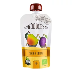 Rudolfs Organic Körte - Szilva gyümölcspüré 110g