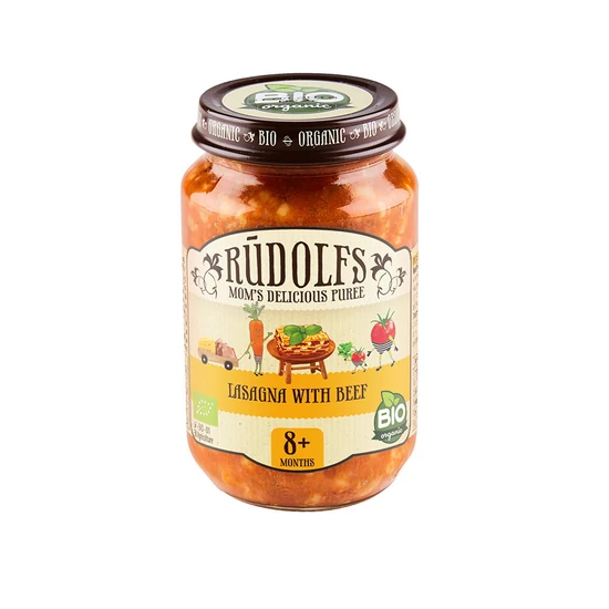 Rudolfs Organic Lasagna marhahússal 190g